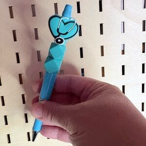 Handcrafted nurse beaded pen